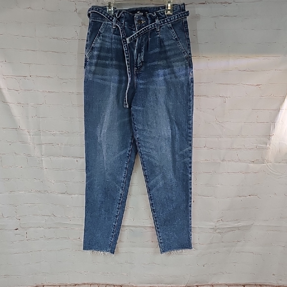 Hollister Blue Ankle Cropped Jeans